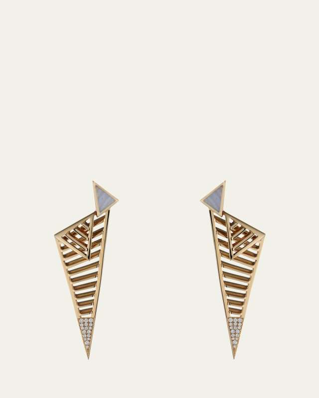 Fenestra Arc Edge Earrings